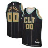 Muške NBA Dres Charlotte Hornets Personalizirani Jordan 2022-23 City Edition Crno Swingman